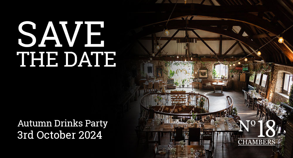 No 18 Chambers Autumn Drinks Party  Image