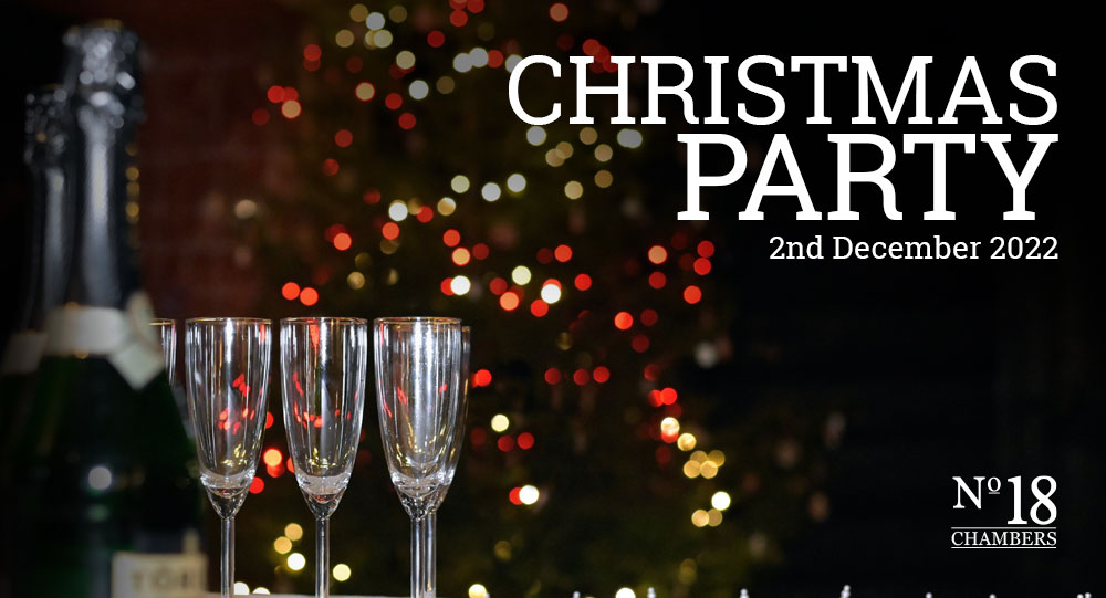 No18 Chambers Christmas Party Image