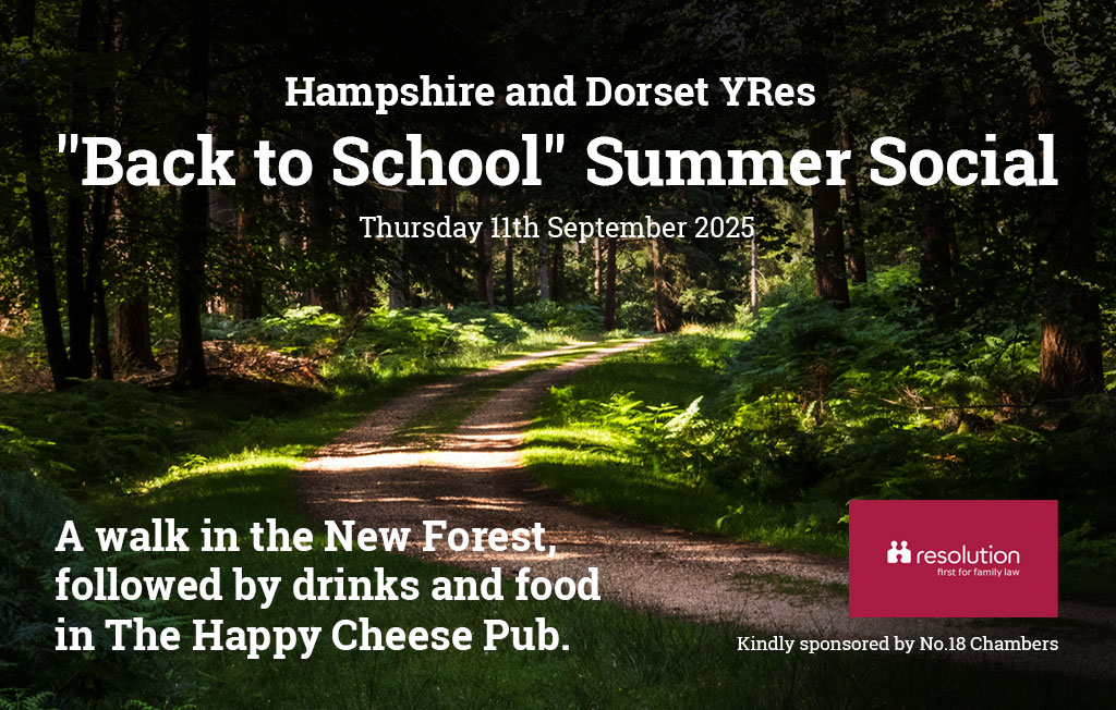 Hampshire and Dorset YRes ''Back to School'' Summer Social Image